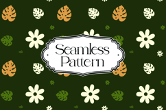 Floral Seamless Pattern, Digital Paper Product Image 1