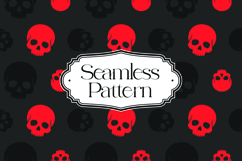 Halloween Seamless Pattern, Digital Paper Product Image 1