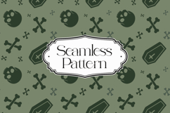 Halloween Seamless Pattern, Digital Paper Product Image 1