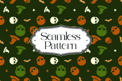Halloween Seamless Pattern, Digital Paper Product Image 1