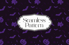 Halloween Seamless Pattern, Digital Paper Product Image 1