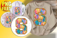 6 Doodle Letter Valentine Romantic Whimsical Heart! Product Image 1