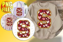 S Doodle Letter Valentine Loving Whimsical Style! Product Image 1