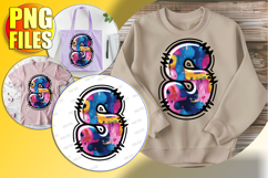 S Doodle Letter Valentine Bright Loving Magic! Product Image 1