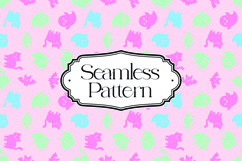 Cute Halloween Seamless Pattern, Digital Paper Product Image 1