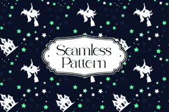 Halloween Seamless Pattern, Digital Paper Product Image 1