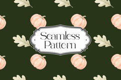 Fall Autumn Seamless Pattern, Digital Paper Product Image 1