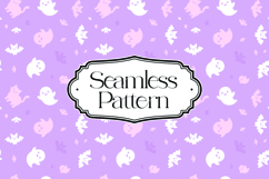 Cute Halloween Seamless Pattern, Digital Paper Product Image 1
