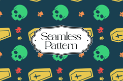 Halloween Seamless Pattern, Digital Paper Product Image 1