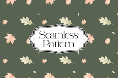 Fall Autumn Seamless Pattern, Digital Paper Product Image 1