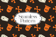Halloween Seamless Pattern, Digital Paper Product Image 1