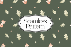 Fall Autumn Seamless Pattern, Digital Paper Product Image 1