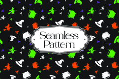 Halloween Seamless Pattern, Digital Paper Product Image 1