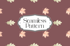 Fall Autumn Seamless Pattern, Digital Paper Product Image 1