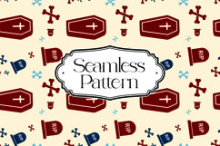 Halloween Seamless Pattern, Digital Paper Product Image 1