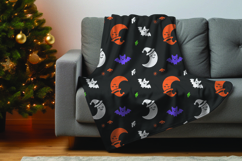 Cute Halloween Seamless Pattern, Digital Paper Product Image 3