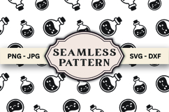Halloween Seamless Pattern svg design Product Image 1
