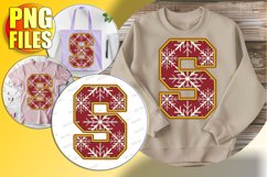 S Doodle Letter Style PNG Cheerful Celebration Character! Product Image 1