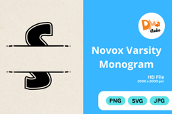 Novox Varsity Monogram Product Image 1