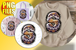 S Doodle Letter Valentine Romantic Bright Style! Product Image 1
