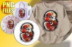 S Doodle Letter Valentine Bright Sweet Design! Product Image 1