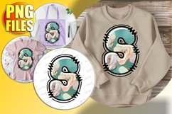 S Doodle Letter Valentine Romantic Bright Vibe! Product Image 1