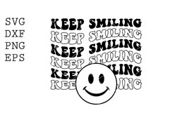 keep smiling SVG Product Image 1