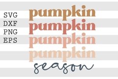 Pumpkin season SVG Product Image 1