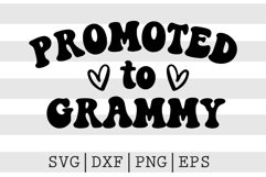 Promoted to grammy SVG Product Image 1
