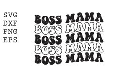 boss mama SVG Product Image 1