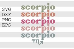 Scorpio SVG Product Image 1
