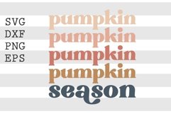 Pumpkin season SVG Product Image 1