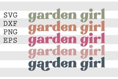 Garden girl SVG Product Image 1