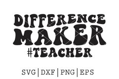 difference maker SVG Product Image 1