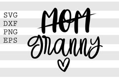 Mom-----granny SVG Product Image 1
