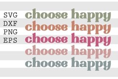 Choose happy SVG Product Image 1