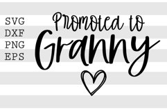 Promoted to granny SVG Product Image 1