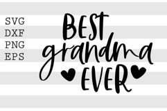 Best grandma ever SVG Product Image 1