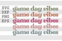 Game day vibes SVG Product Image 1