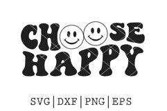 choose happy SVG Product Image 1