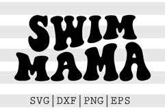 swim mama SVG Product Image 1