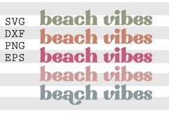 Beach vibes SVG Product Image 1