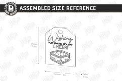 S'mores Gift Tags Laser Cut Bundle | Marshmallow Treat SVG Product Image 8