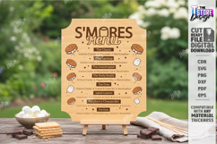 S'mores Menu Laser Cut Bundle|Laser Engraved|Kitchen SVG Product Image 12