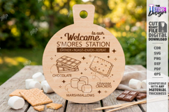 S'mores Serving Boards Laser Cut Bundle|S'mores SVG|Campfire Product Image 2