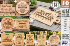 S'mores Decor Mega Bundle|S'mores Signs SVG|Laser Engraving Product Image 9