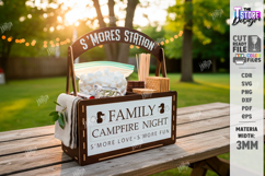 S'mores Station Boxes with Handle Laser Cut Bundle | Baskets Product Image 12