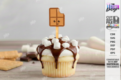 S'mores Topper Laser Cut | Marshmallow Party | Camping Theme Product Image 1