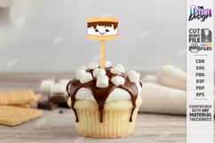 S'mores Toppers Laser Cut Bundle| Marshmallow Party |Camping Product Image 2