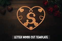 Valentine Laser Cut Alphabet letter Product Image 20